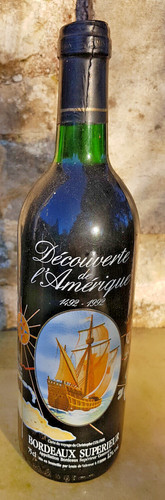 Bouteille vin rouge bordeaux - bouteille,