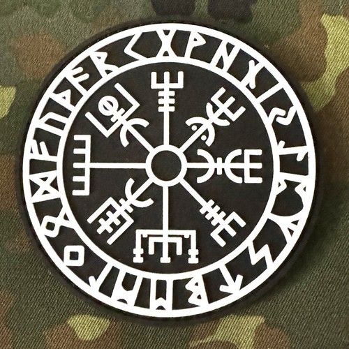 Viking vegvisir pvc morale - viking,