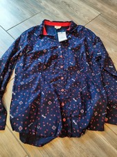 Chemise navy/rouge la fiancée