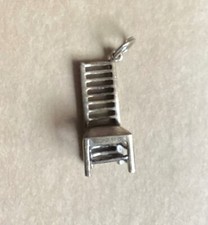 Art Nouveau breloque en argent