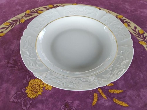 Plat rond creux - rond,