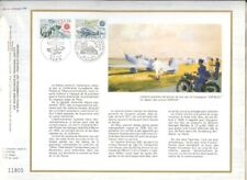 Timbres EUROPA sur feuillet CEF obli 1er jour PARIS & STRASBOURG