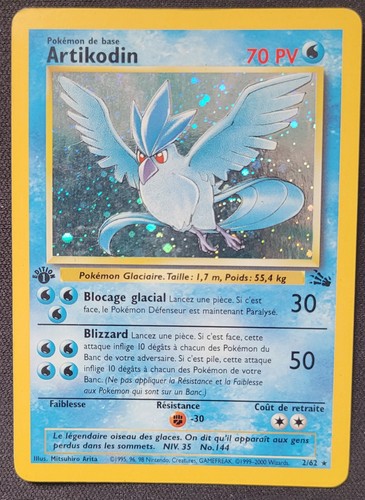 Carte pokémon artikodin 62 - artikodin, 2/62