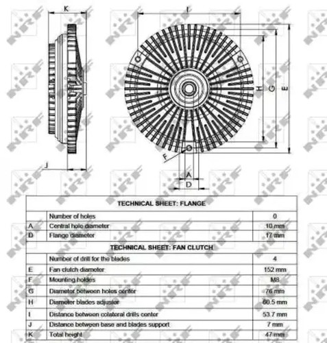 Embrayage visco ventilateur - embrayage,