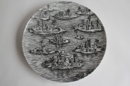 Piero fornasetti assiette - fornasetti,