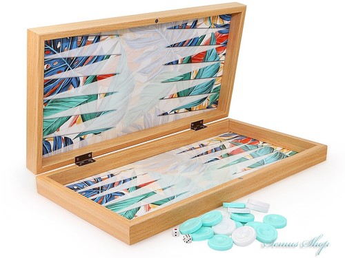 Tropical backgammon xxl jeu - tropical,