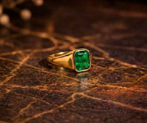 Bague chevalière homme - , en