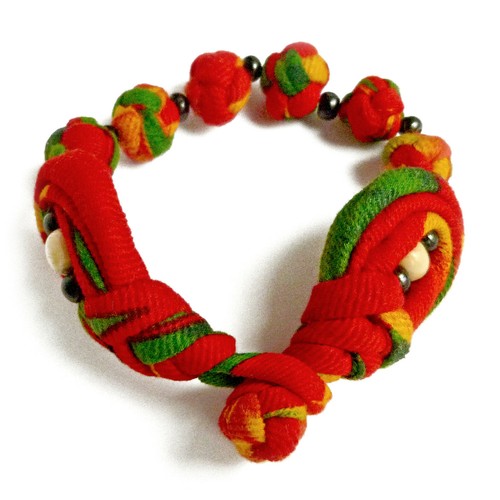 Bracelet tissu coton femme - tissu,