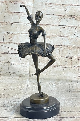 Statue bronze art - bronze, déco