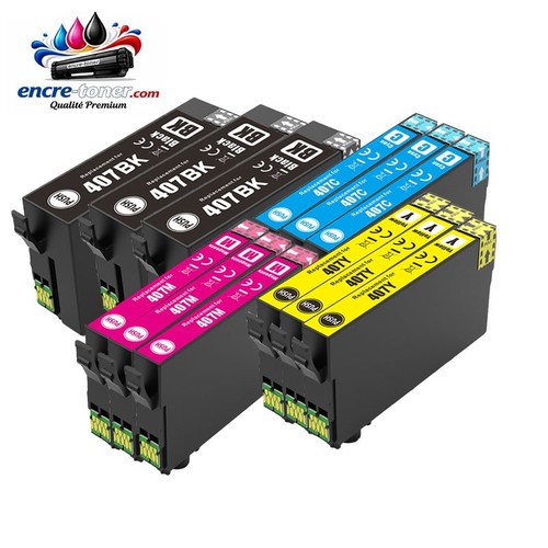 407 cartouches compatibles - 407-,