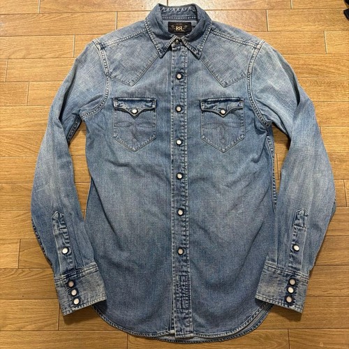 Chemise denim western - chemise,