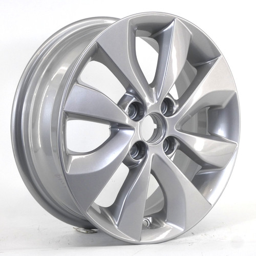 Kia rio silver - kia, alloy