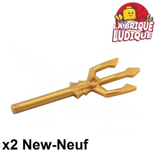 Lego arme weapon trident - 2x,