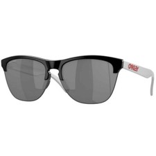 Oakley Frogskins Lite Lunettes Noires Blanches Mat Noir OO9374-5363