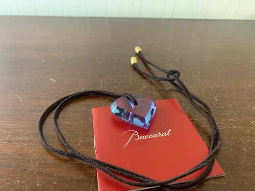 Collier cœur cristal de - collier, en