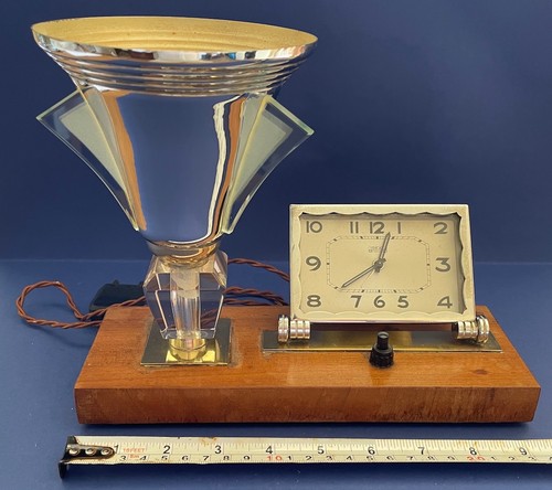 Lampe chevet pendule - de,