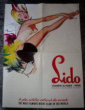 Affiche originale Lido CHAMPS