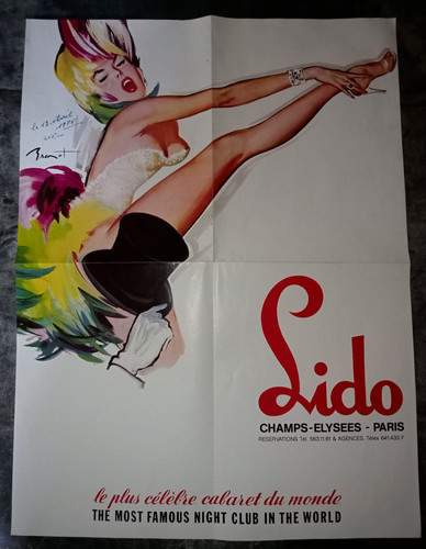 Affiche originale lido - affiche,