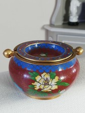 Brule parfum ancien en émail cloisonné Chine