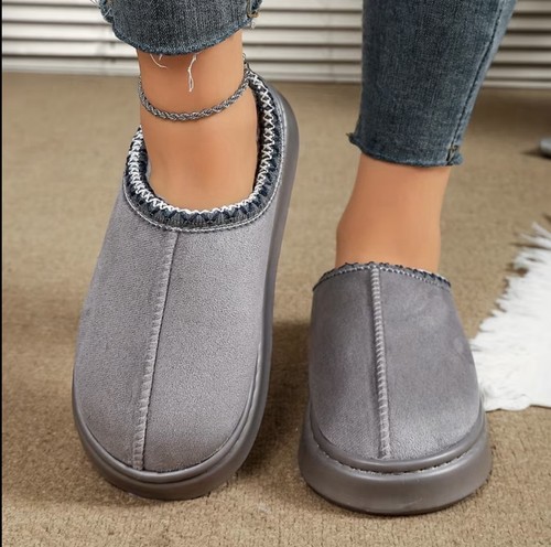 Chaussons confortable gris - confortable,