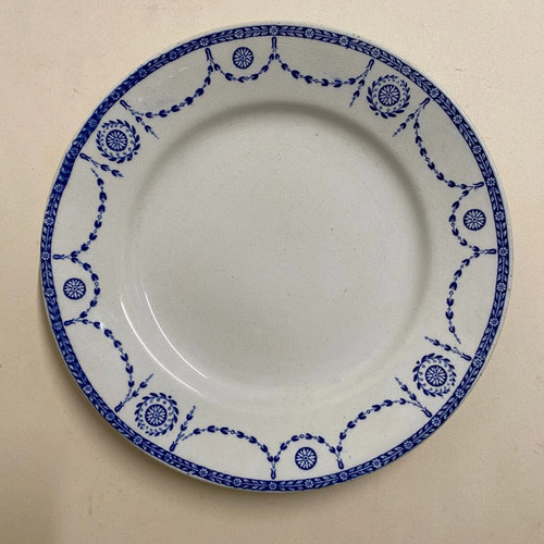 Ancien assiette de service - assiette,