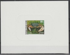 Bénin 1987 Mi. 496 Epreuve De Luxe Proof Krabbe Crab Crabe marine fauna faune