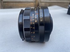 ---PENTAX PENTACON 50MM 1.8  OBJECTIF CAMERA ARGENTIQUE---