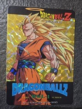 Carte Dragon Ball Z CARDDASS WGL-1 Serie 3 Prism Face A Goku 3 1995 