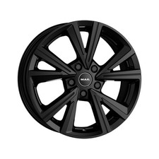JANTES ROUES MAK QVARZ POUR RENAULT MEGANE II RS 8X18 5X108 GLOSS BLACK 3TV
