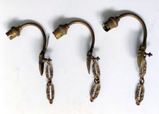 SERIE 3 APPLIQUE BRONZE FLEURS