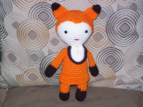Adorable crochet inch - adorable, fox