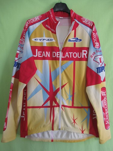 Maillot cycliste jean delatour - maillot,