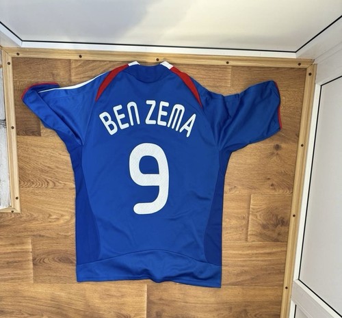 Maillot benzema france 2007 - benzema,
