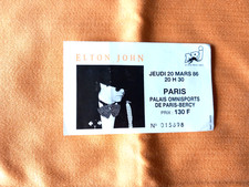BILLET DE CONCERT - ELTON JOHN