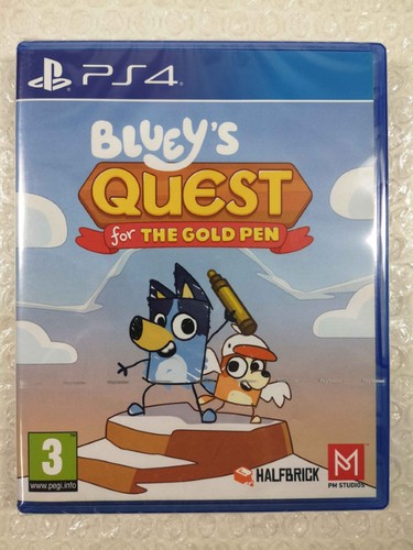 Bluey quest for the - the, pen