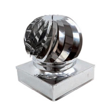 Terminale éolienne en inox 220 x 220