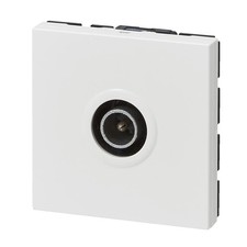 Prise simple mâle mosaic - tv, 2
