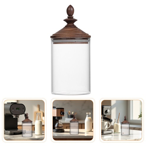 Bocal décoratif verre avec - bocal,