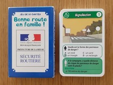 Jeu de 32 cartes Complet Publicitaire - Préfecture de la Meuse  CODE DE LA ROUTE