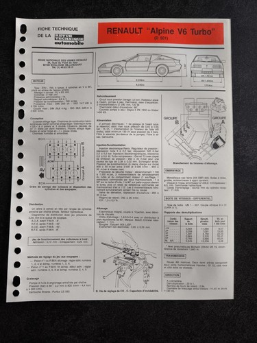 Fiche technique automobile - fiche,