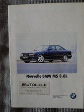 CATALOG BMW LA NOUVELLE M5  3L8 . MARKETING .
