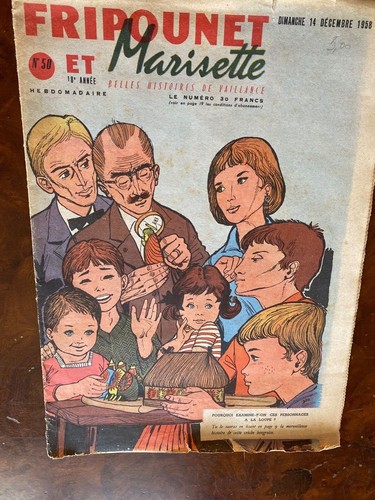 Livre revue ancienne fripounet - ancienne,