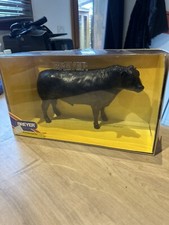 Vintage Breyer taureau Angus noir échelle traditionnelle #365 cowboy Chris Hess 