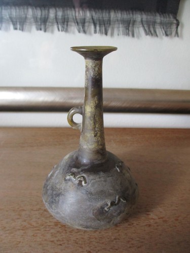 Vase ancien verre - en, soufflé