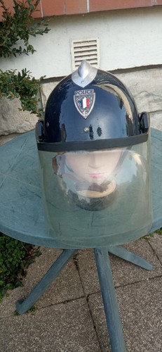 Casque police ancien des - casque,