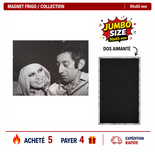 Magnet frigo brigitte bardot - magnet,