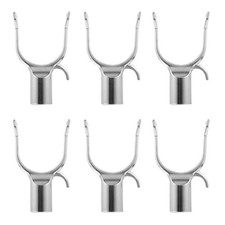 Lot de 6 tuteurs en métal