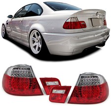 2 FEUX ARRIERE LED LOOK M3 BMW SERIE 3 E46 COUPE PHASE 1 DE 1999 A 03/2003