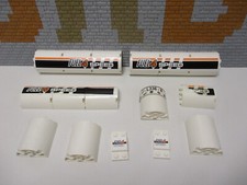 (B11/18) Lego 14x cylindres demi 2x4x4 citerne camion wagon chemin de fer 6259