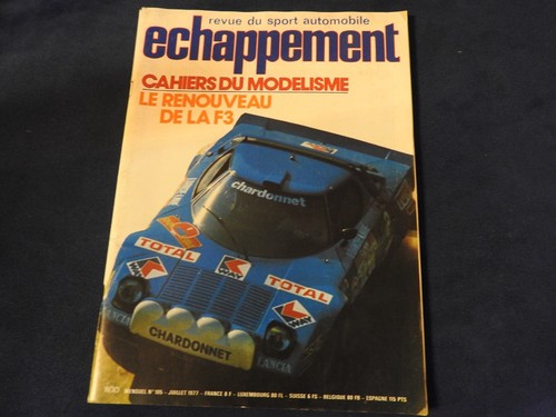 Revue echappement 105 r12 - revue,